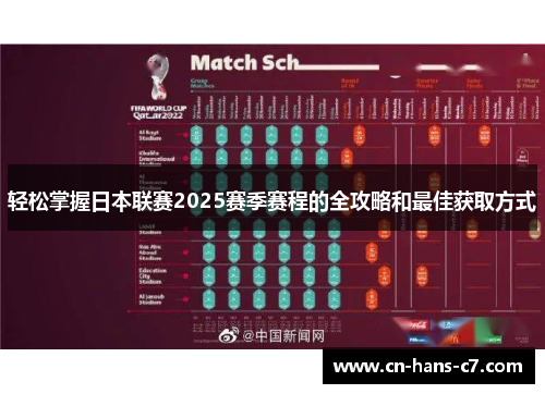 轻松掌握日本联赛2025赛季赛程的全攻略和最佳获取方式